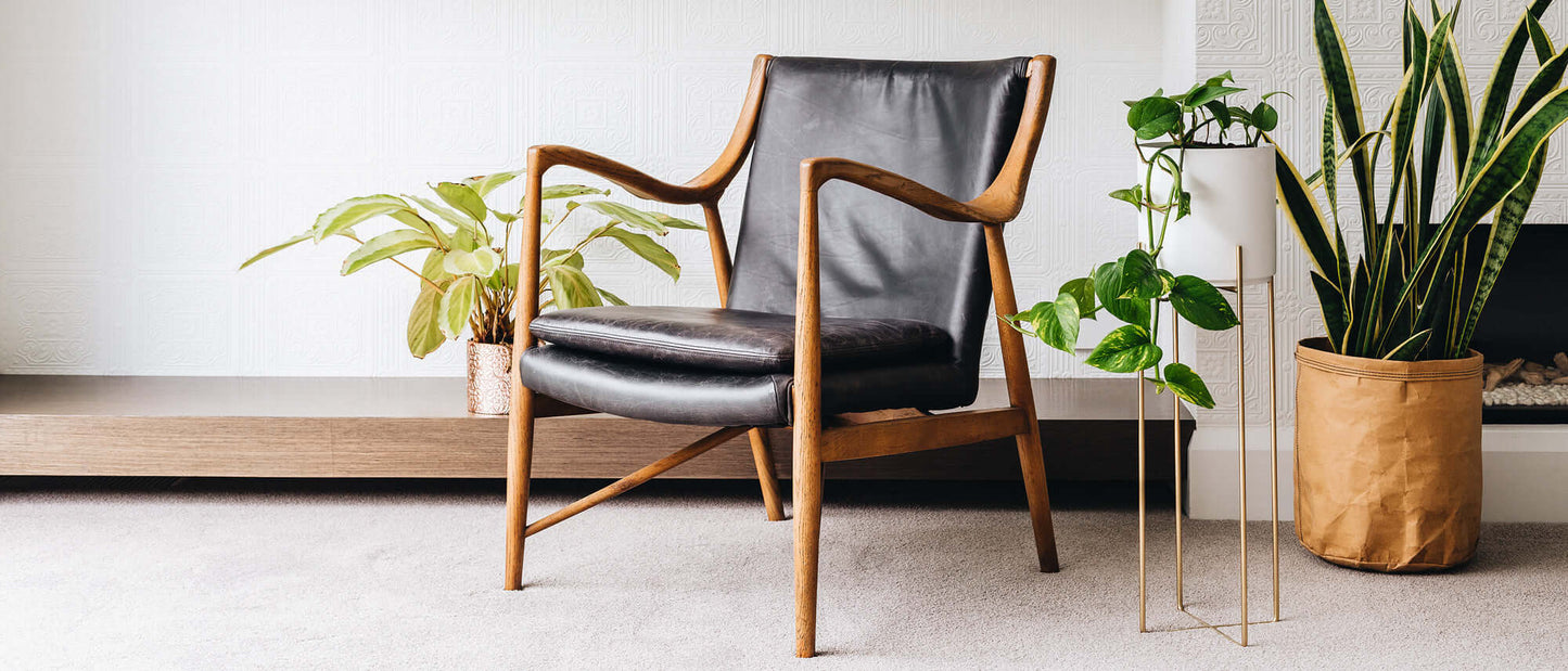 Finn Leather Armchair - Furniture by Design