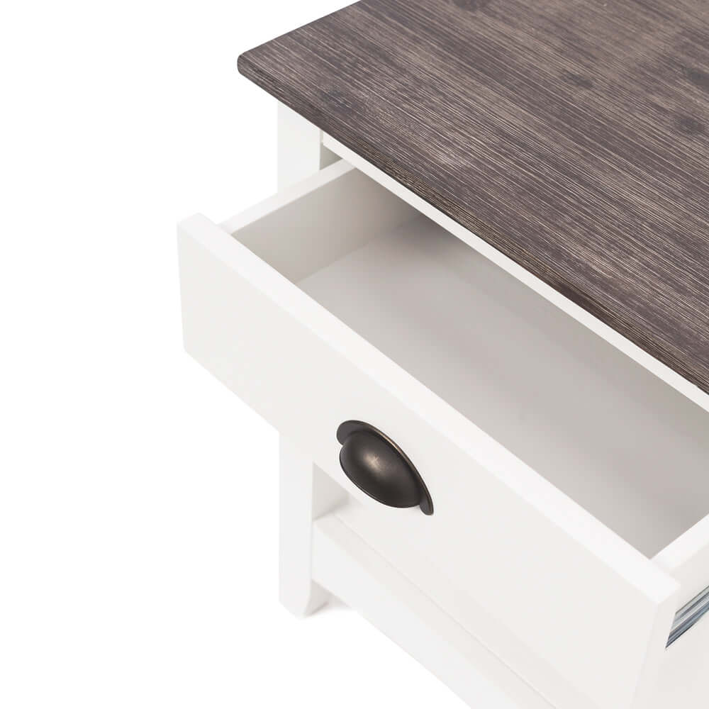 Provence Bedside 1drw-FurniturebyDesign.