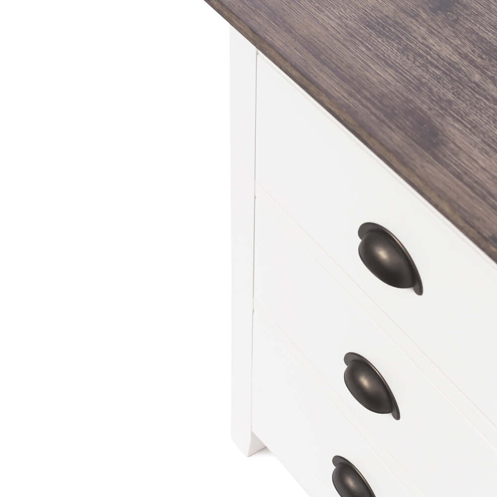 Provence Bedside 3drw-FurniturebyDesign.