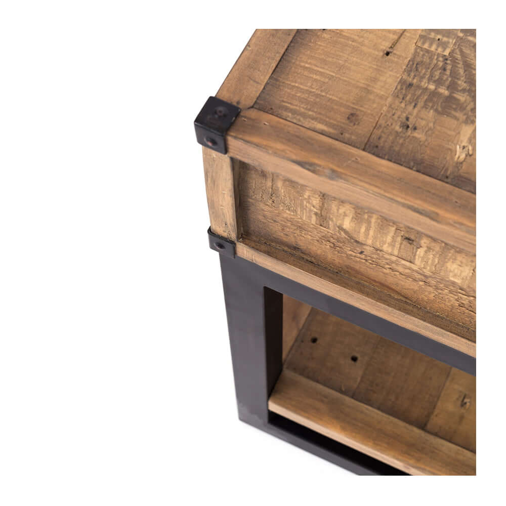 Woodenforge Lamp Table-FurniturebyDesign.