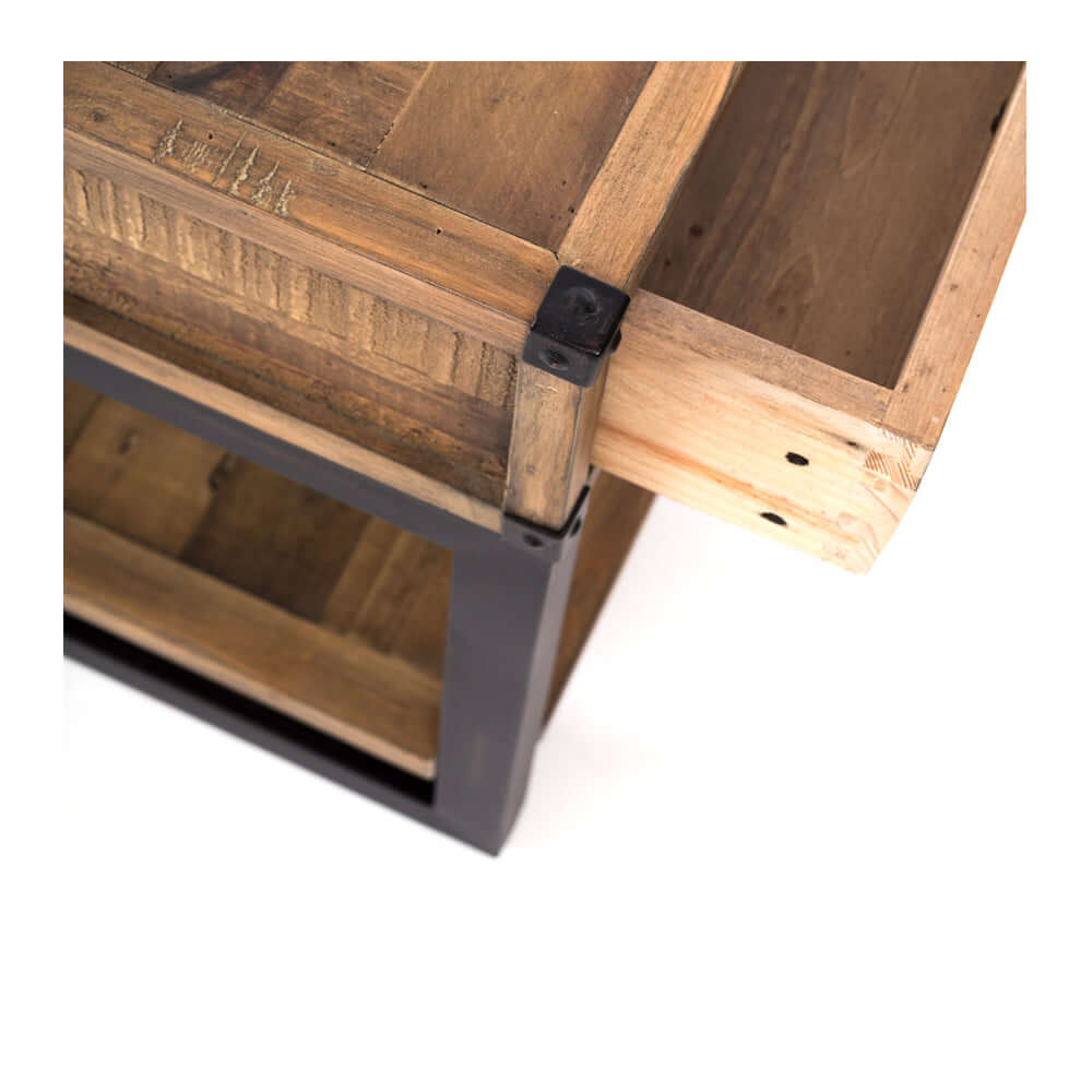 Woodenforge Lamp Table-FurniturebyDesign.