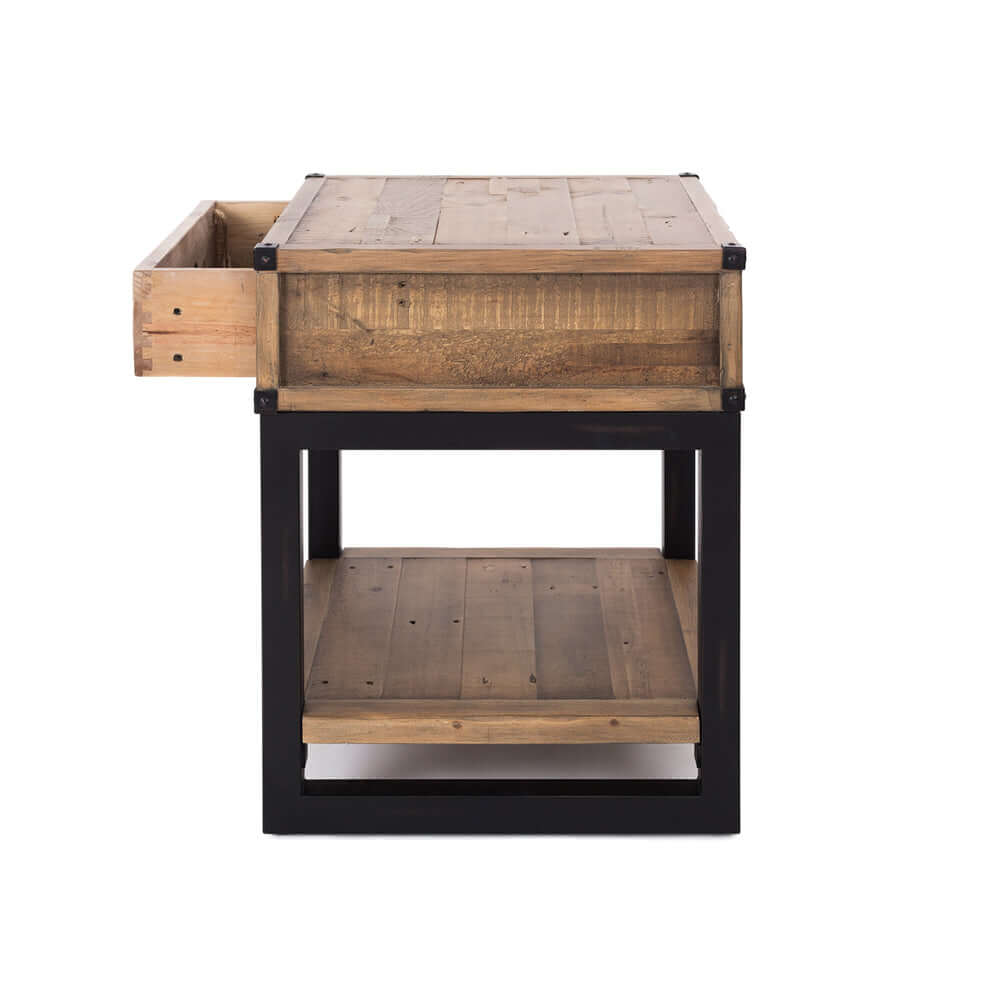 Woodenforge Lamp Table-FurniturebyDesign.
