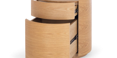 Muse Natural Oak Bedside-FurniturebyDesign.
