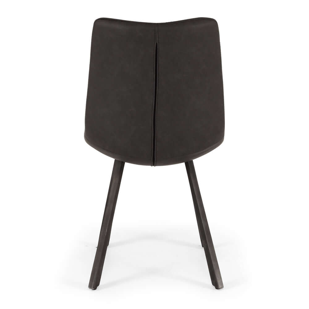 Rustic Dining Chair - Grey-FurniturebyDesign.