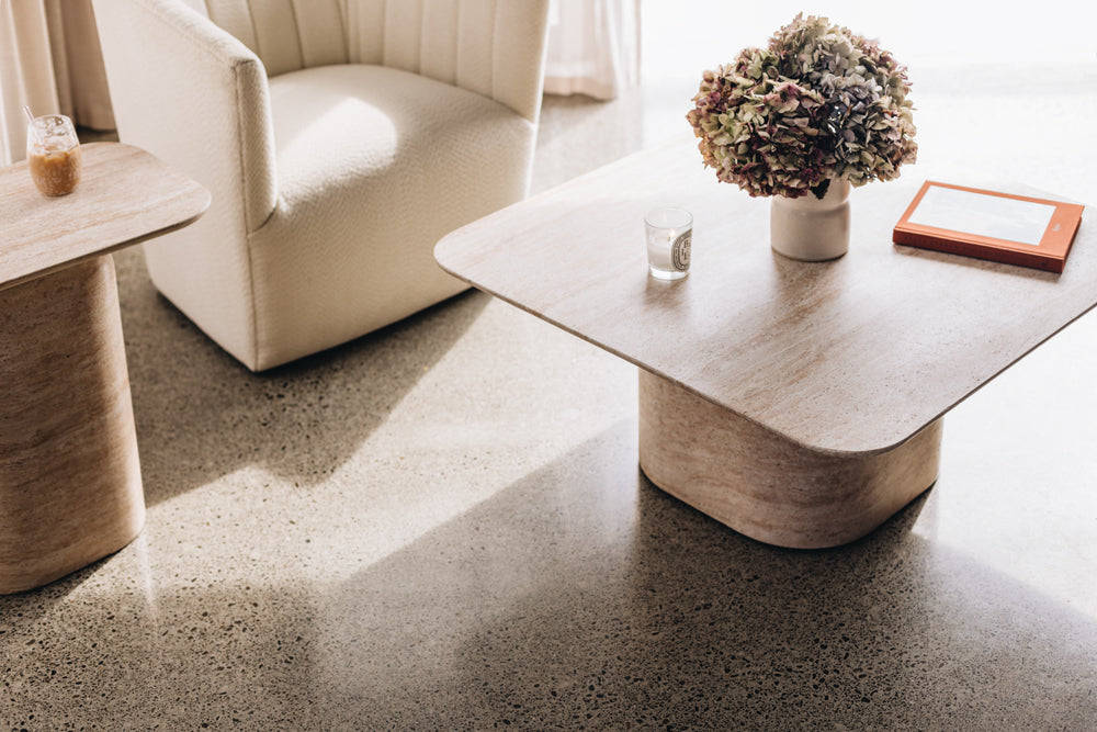 Aura Concrete Coffee Table-FurniturebyDesign.