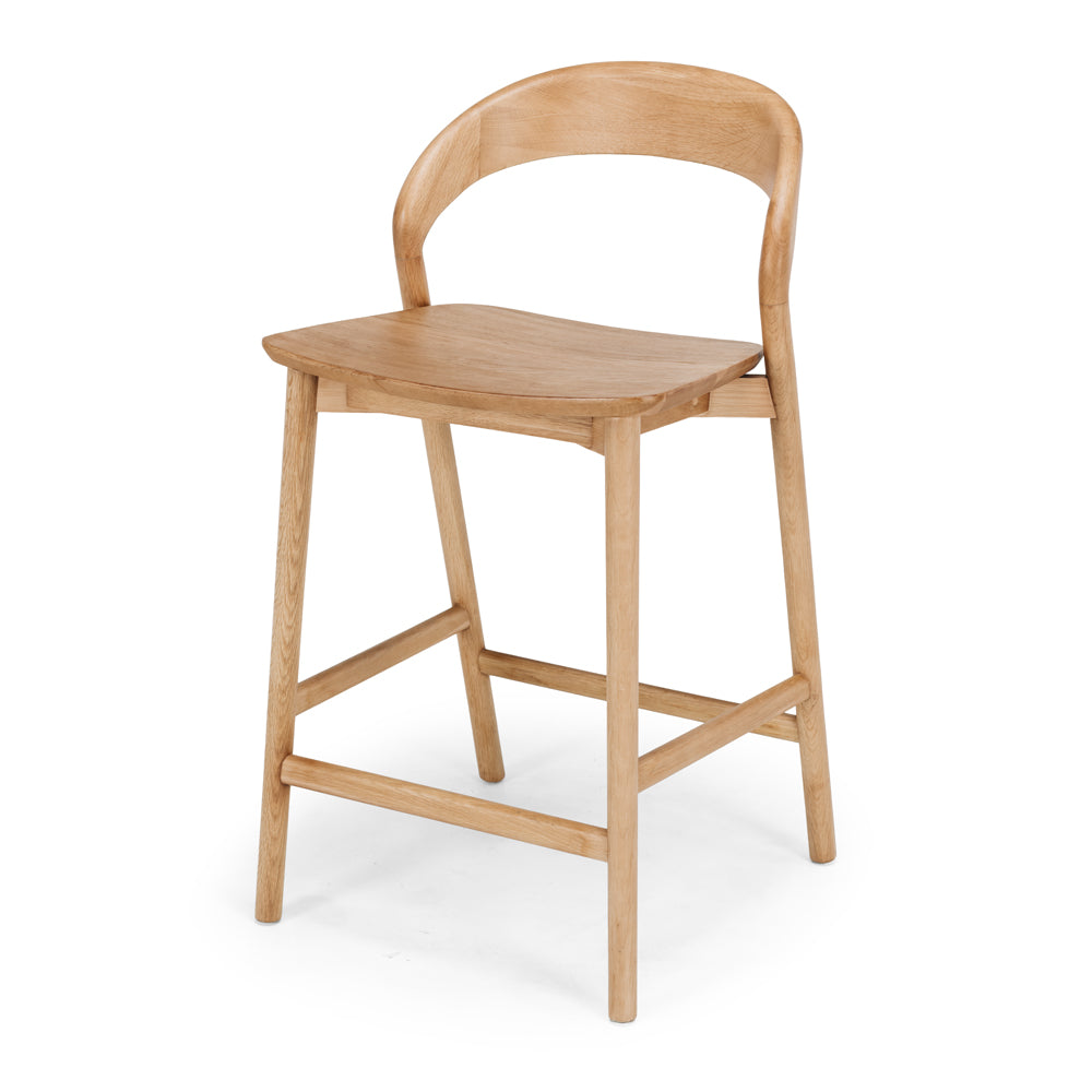 Oak Bar Stool- Meg | Furniture by Design