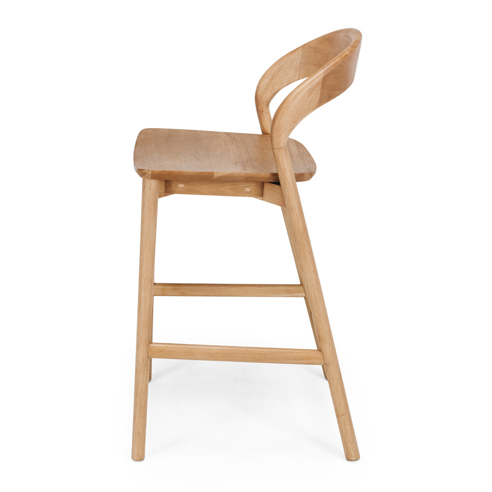 Oak Bar Stool- Meg | Furniture by Design