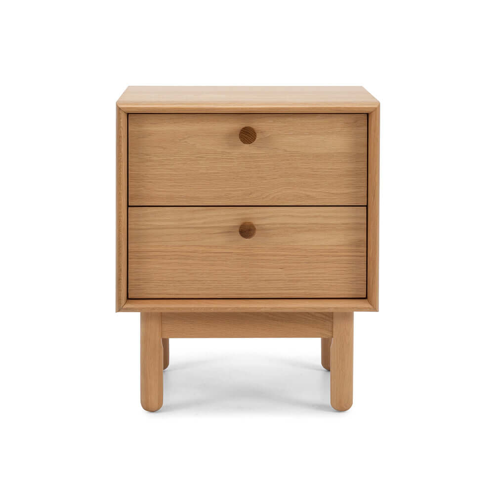 Rotterdam 2drw Bedside-FurniturebyDesign.