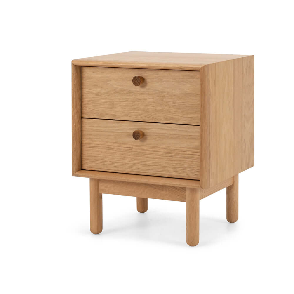 Rotterdam 2drw Bedside-FurniturebyDesign.