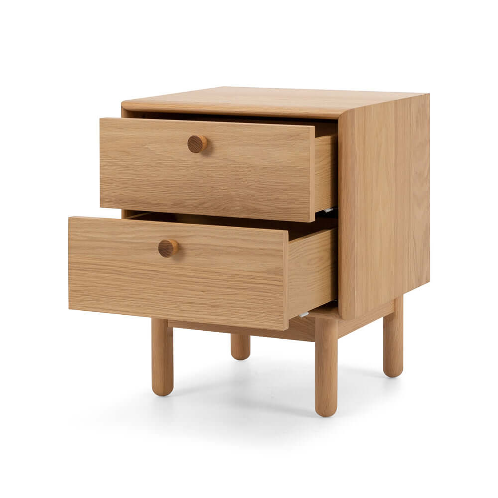 Rotterdam 2drw Bedside-FurniturebyDesign.
