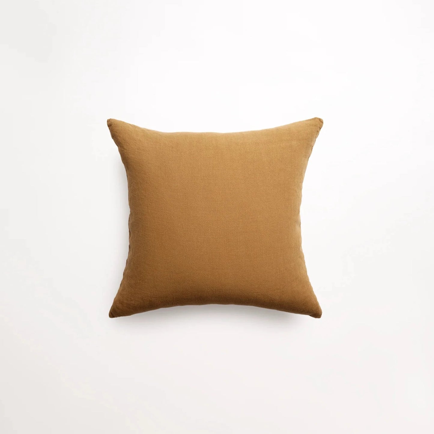 Essential Linen - Ochre Cushion-FurniturebyDesign.