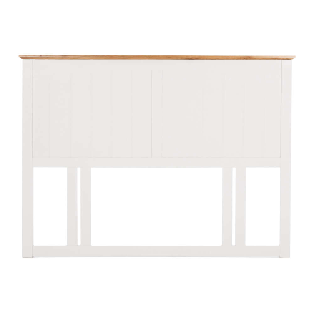 Jessica Queen Headboard Oak-FurniturebyDesign.