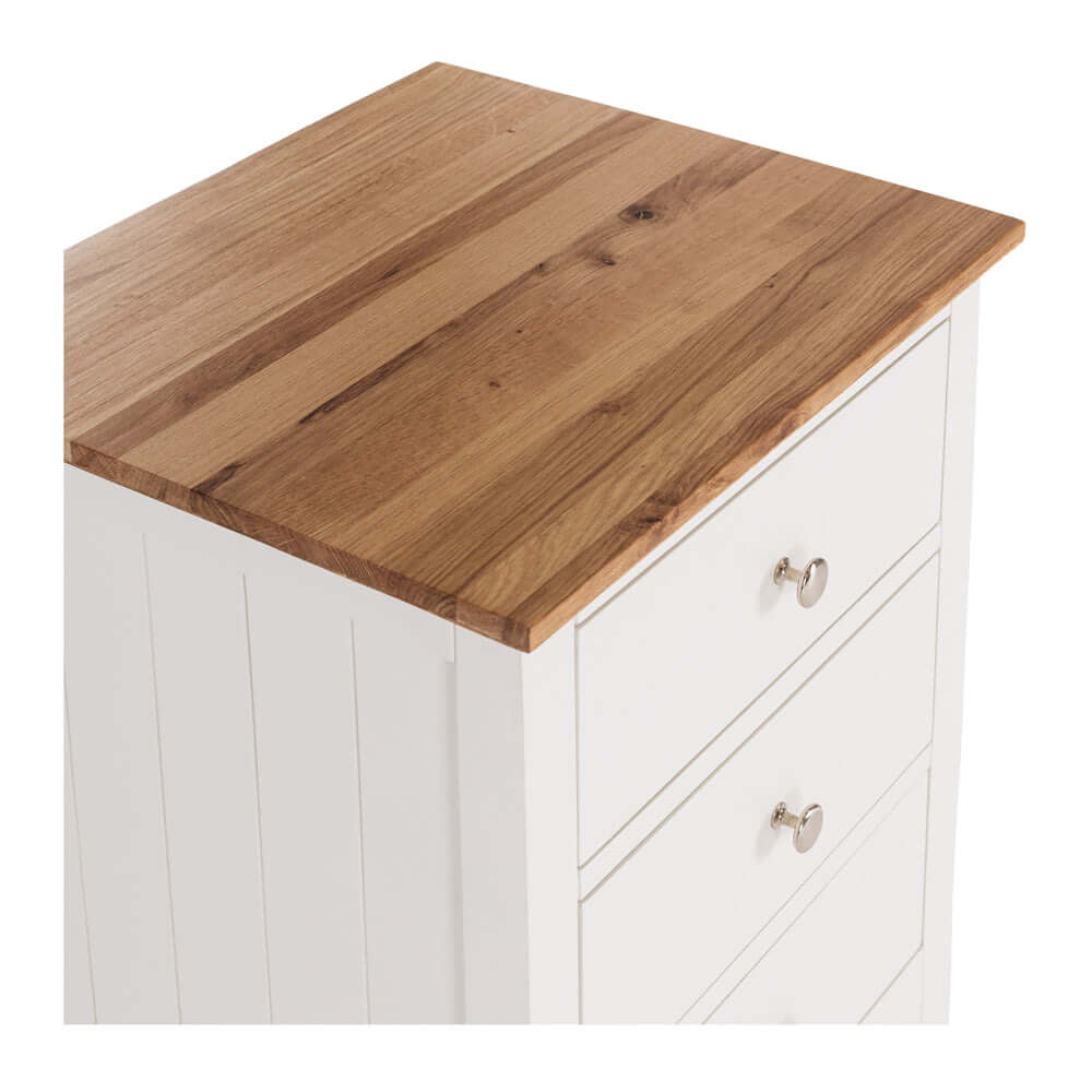 Jessica 3drw Bedside Oak-FurniturebyDesign.