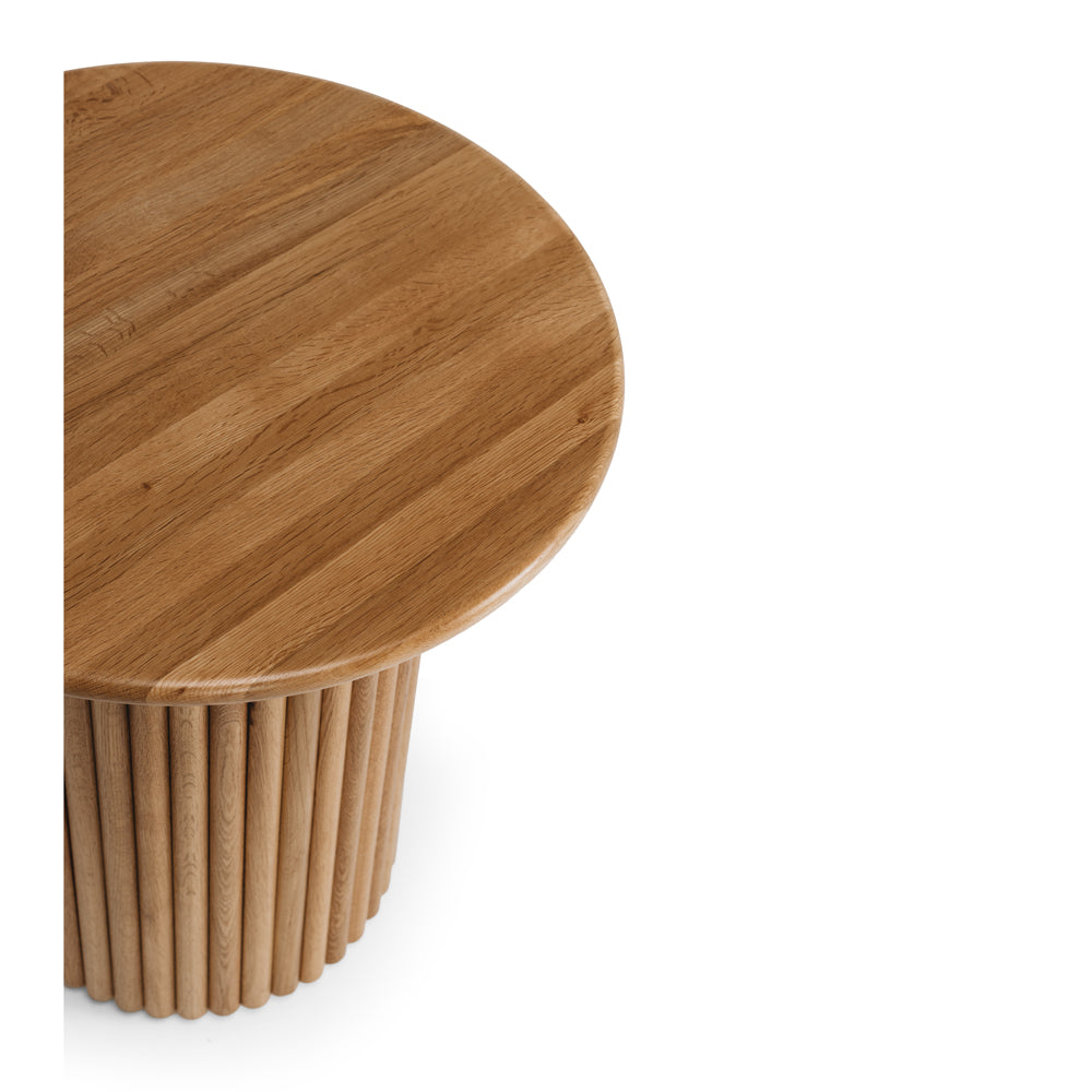 Rho Oak Side Table-FurniturebyDesign.