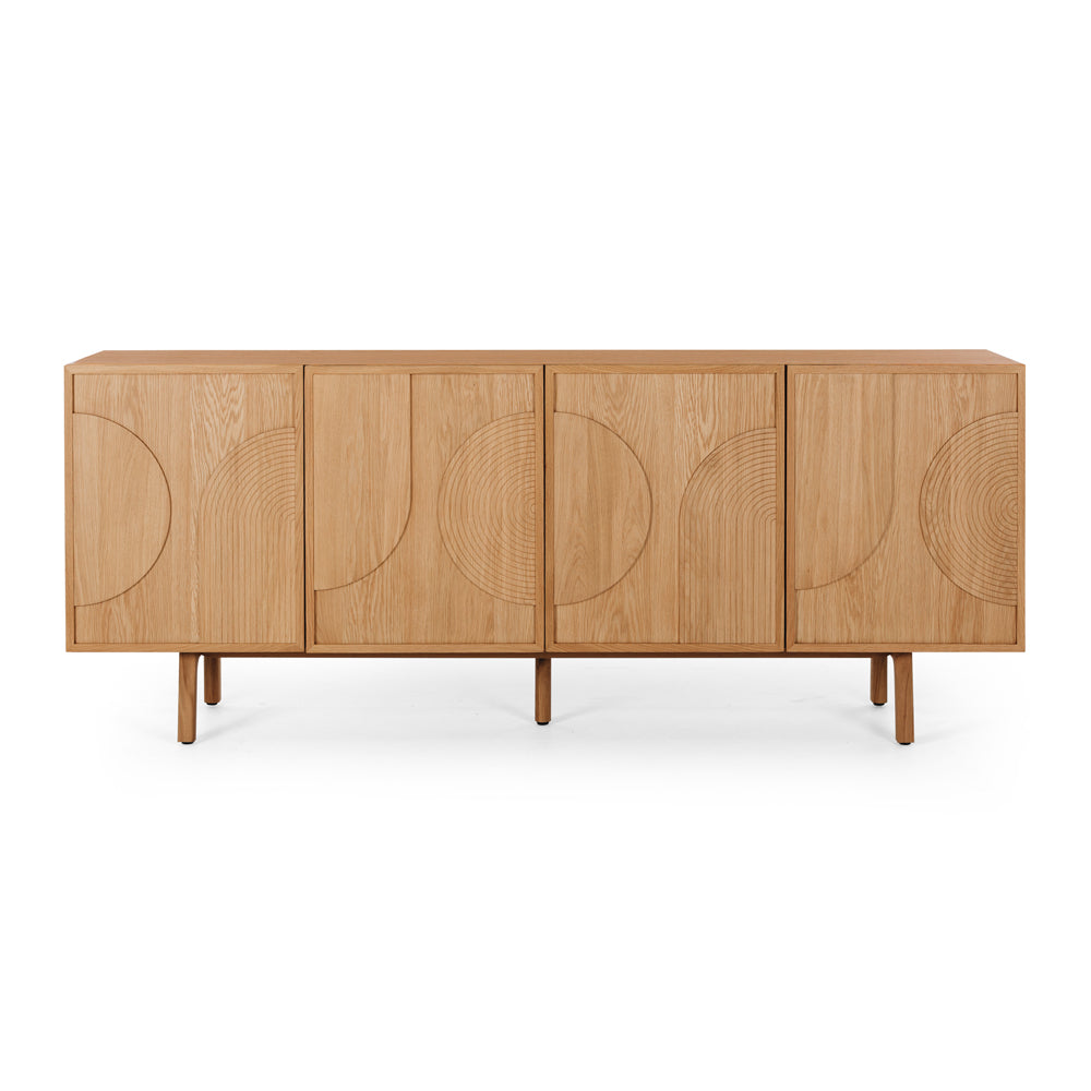 Arc Sideboard Oak-FurniturebyDesign.
