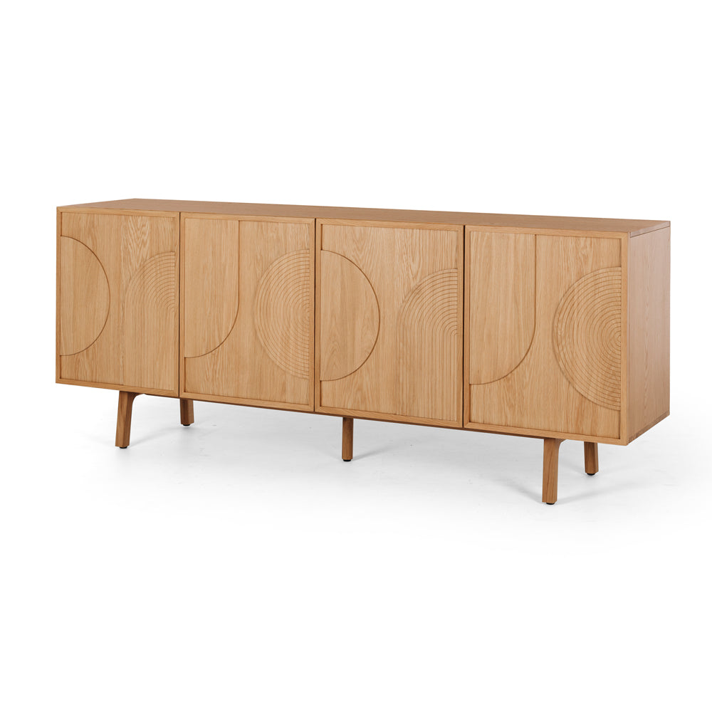 Arc Sideboard Oak-FurniturebyDesign.