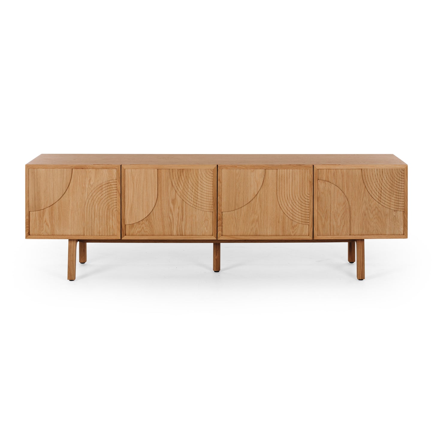 Arc TV Stand Oak - Furniture by Design