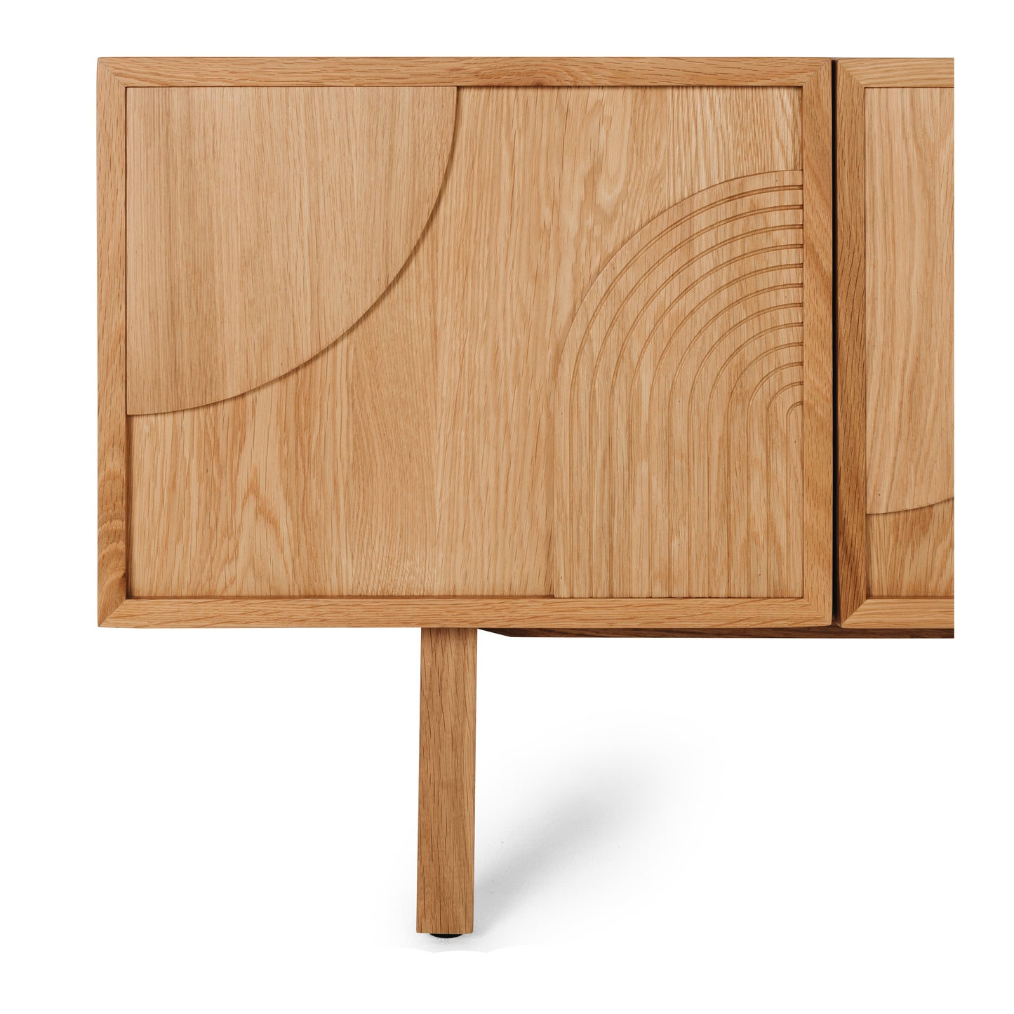 Arc TV Stand Oak - Furniture by Design