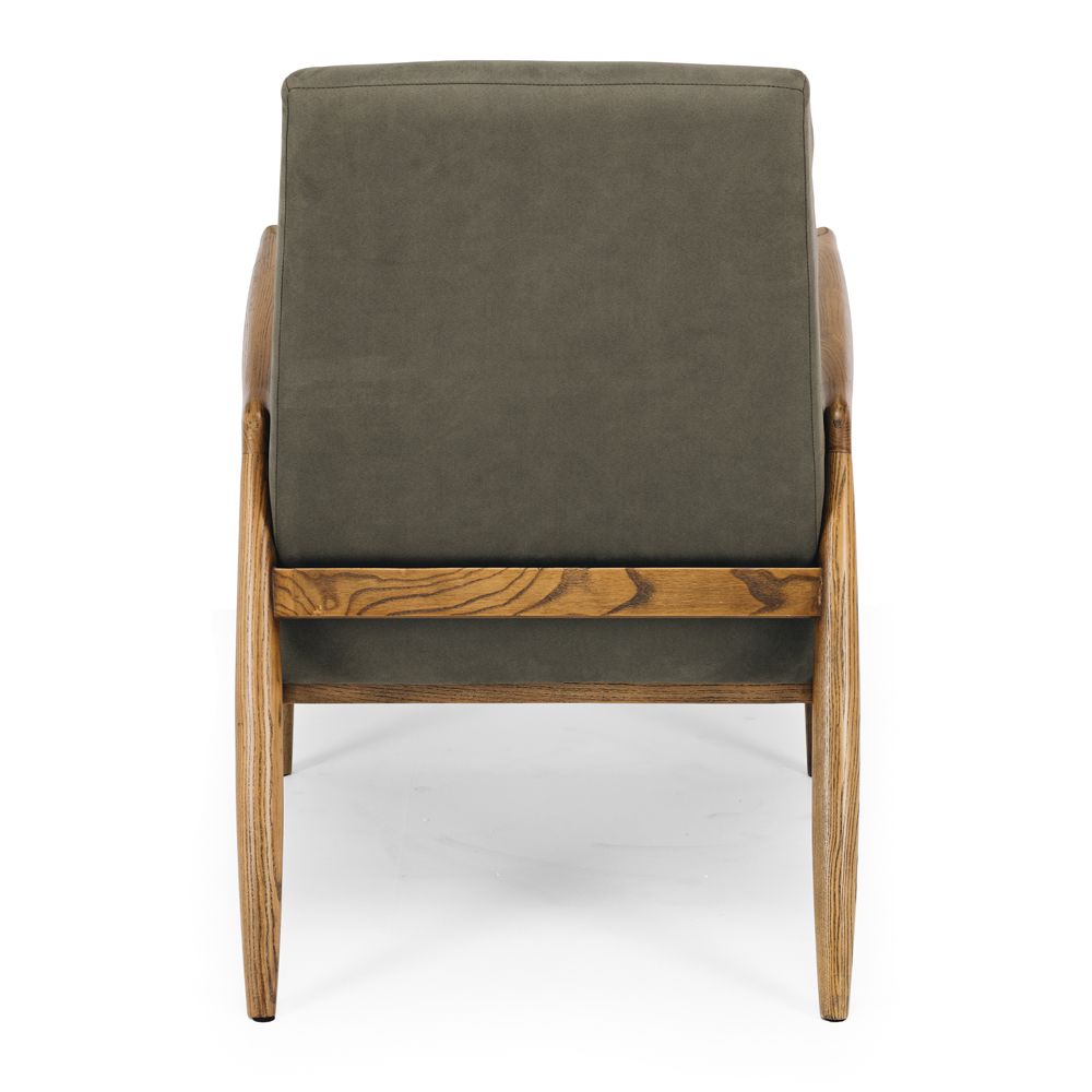 Alan Armchair in Green - Furniture by Design