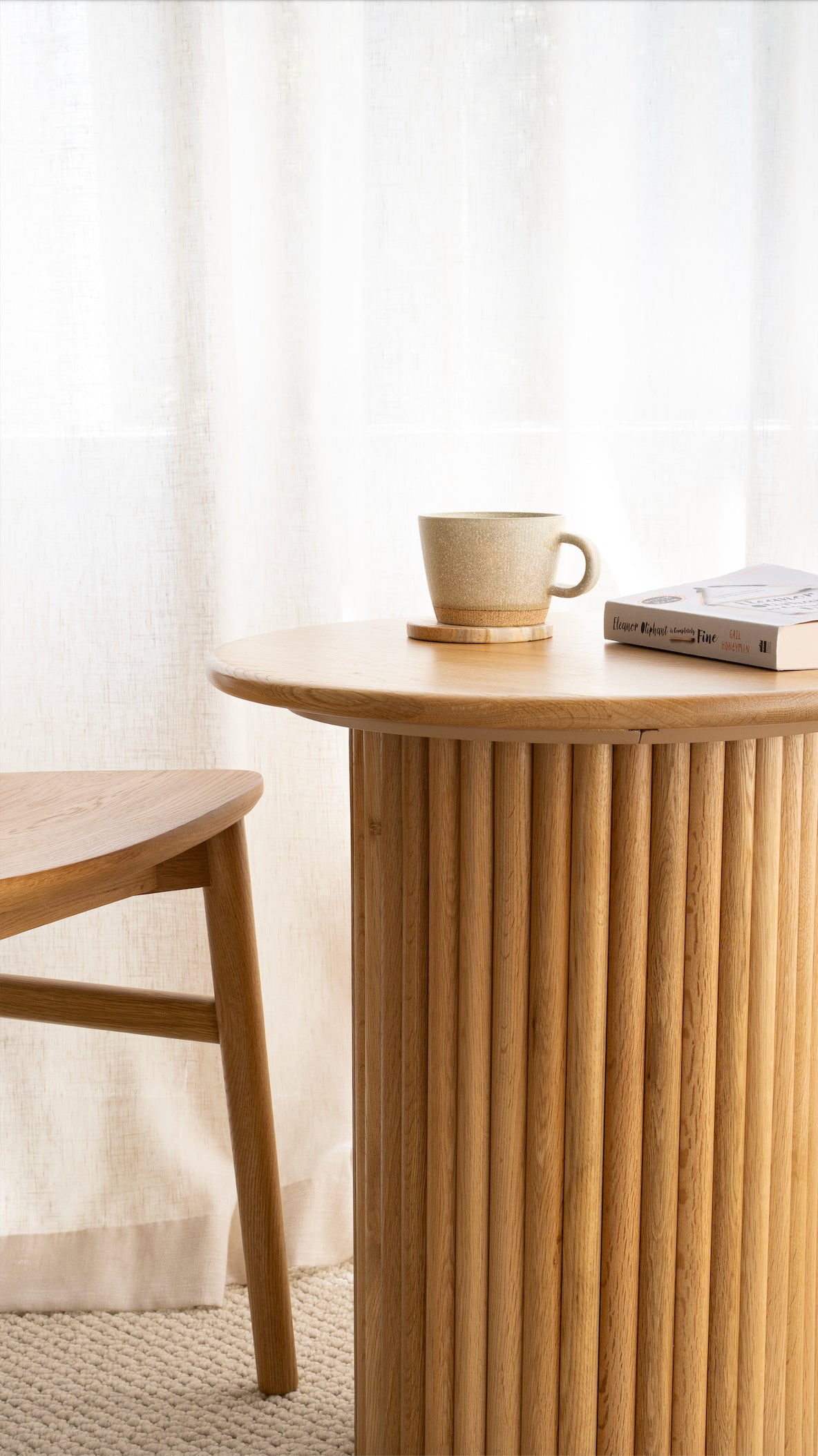 Rho Oak Side Table