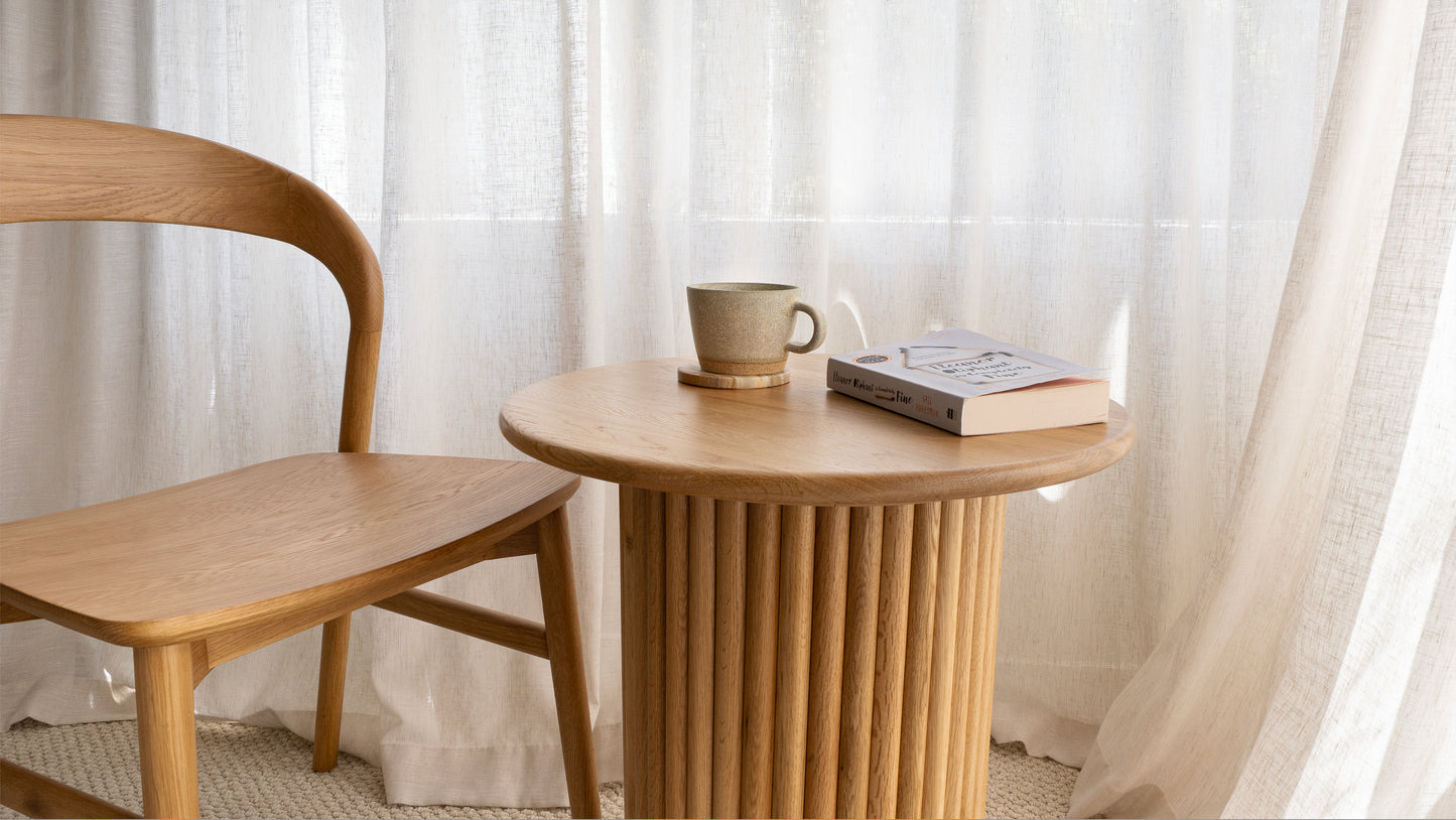 Rho Oak Side Table