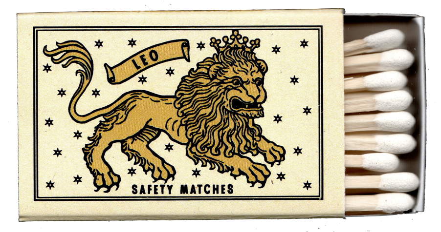 Leo - Astro Logical Zodiac Matchbox