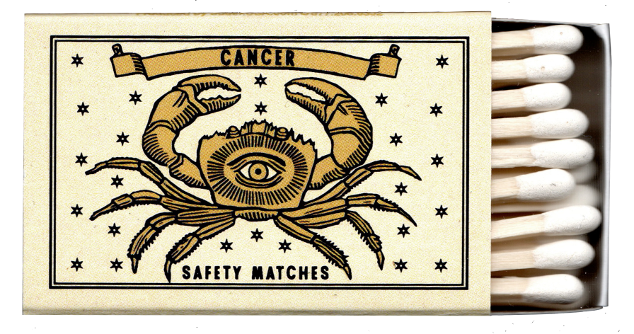 Cancer - Astro Logical Zodiac Matchbox