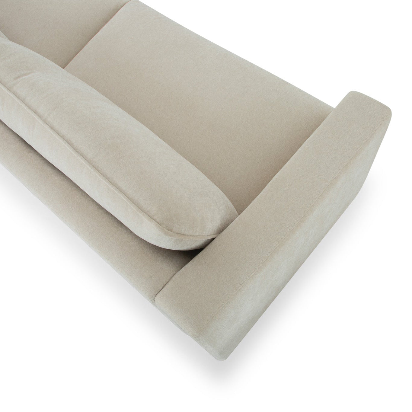 Asha 3 Seater Sofa - Cream | Furniture by Design