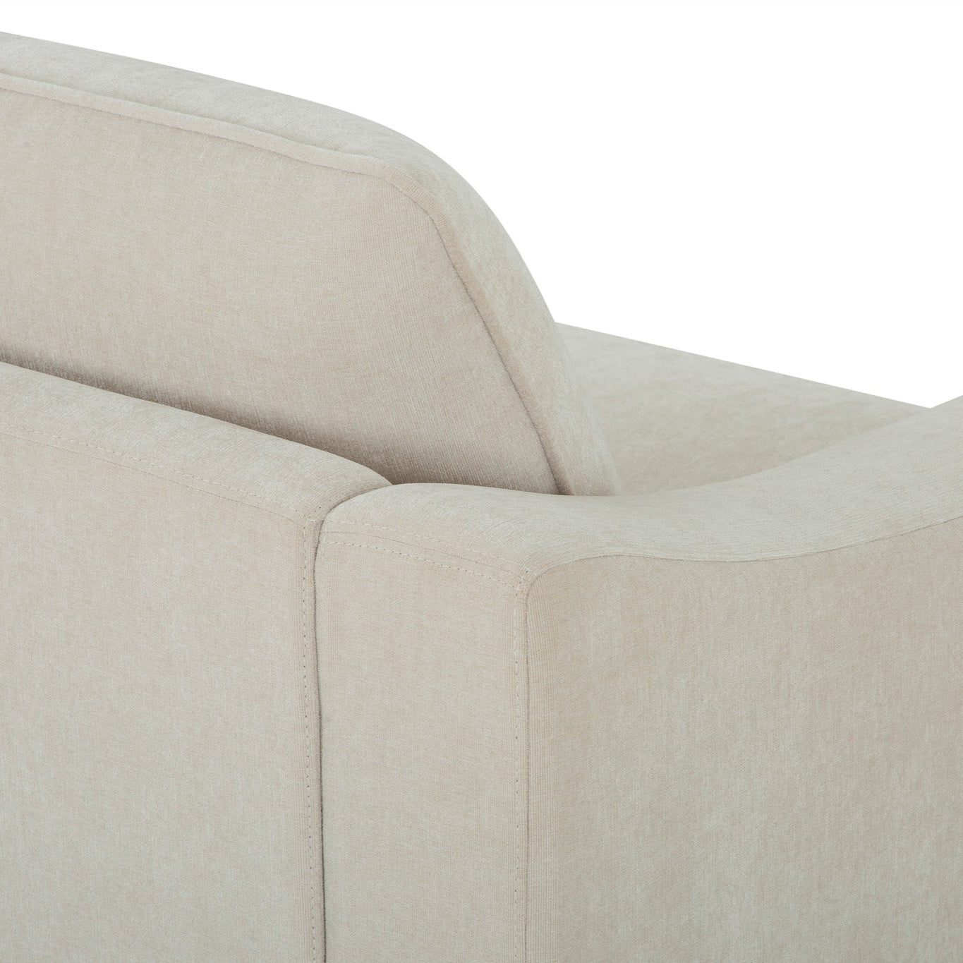 Asha 3 Seater Sofa - Cream | Furniture by Design