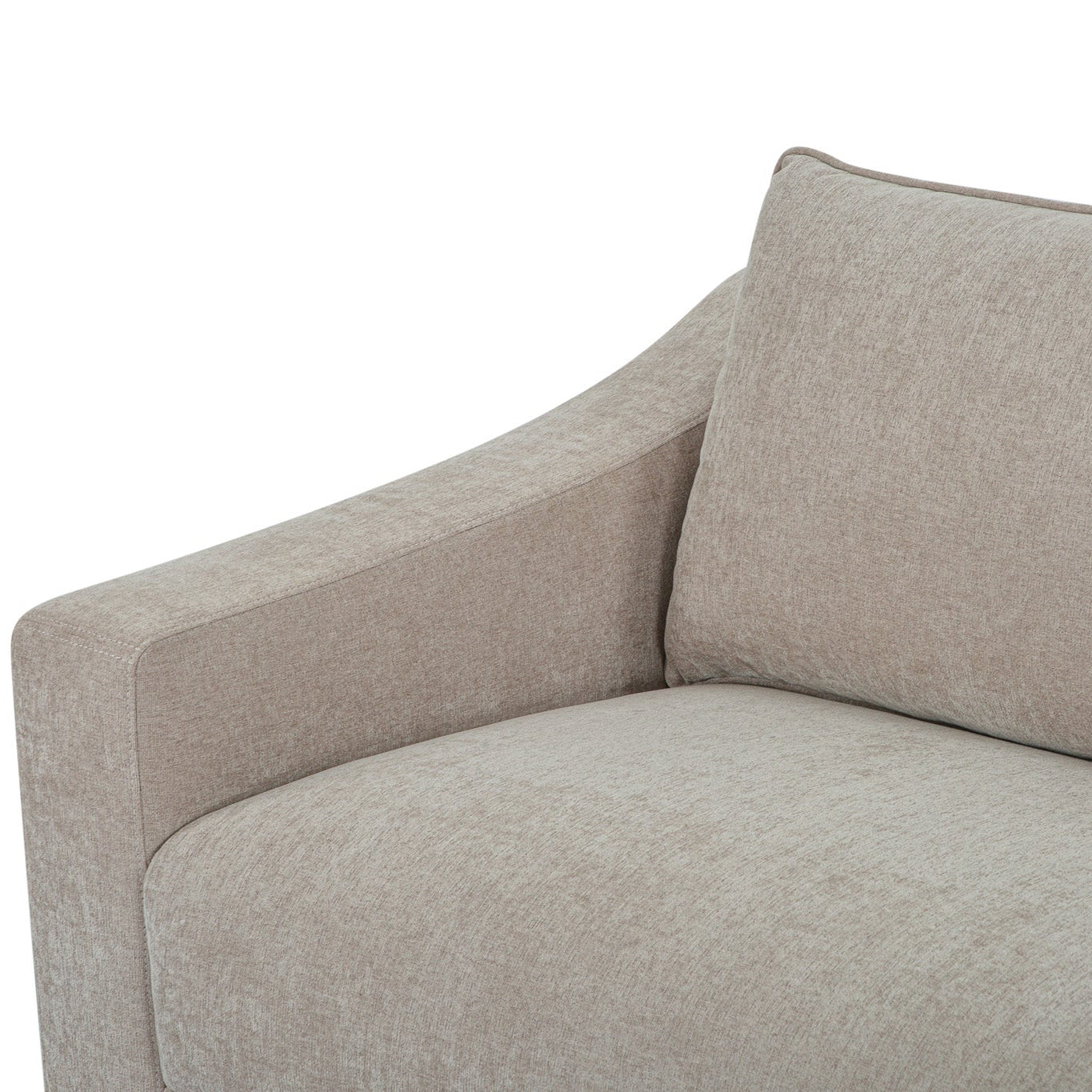 Asha 3 Seater Sofa - Latte | Furniture by Design