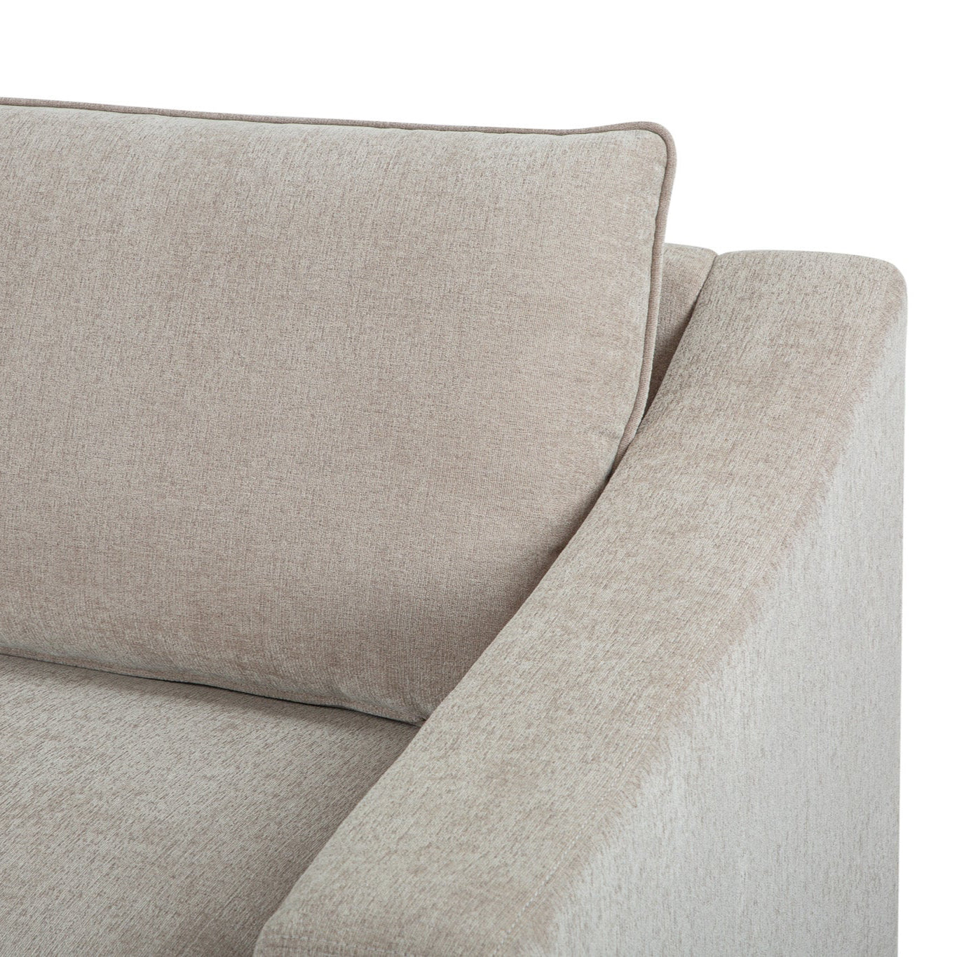 Asha 3 Seater Sofa - Latte | Furniture by Design