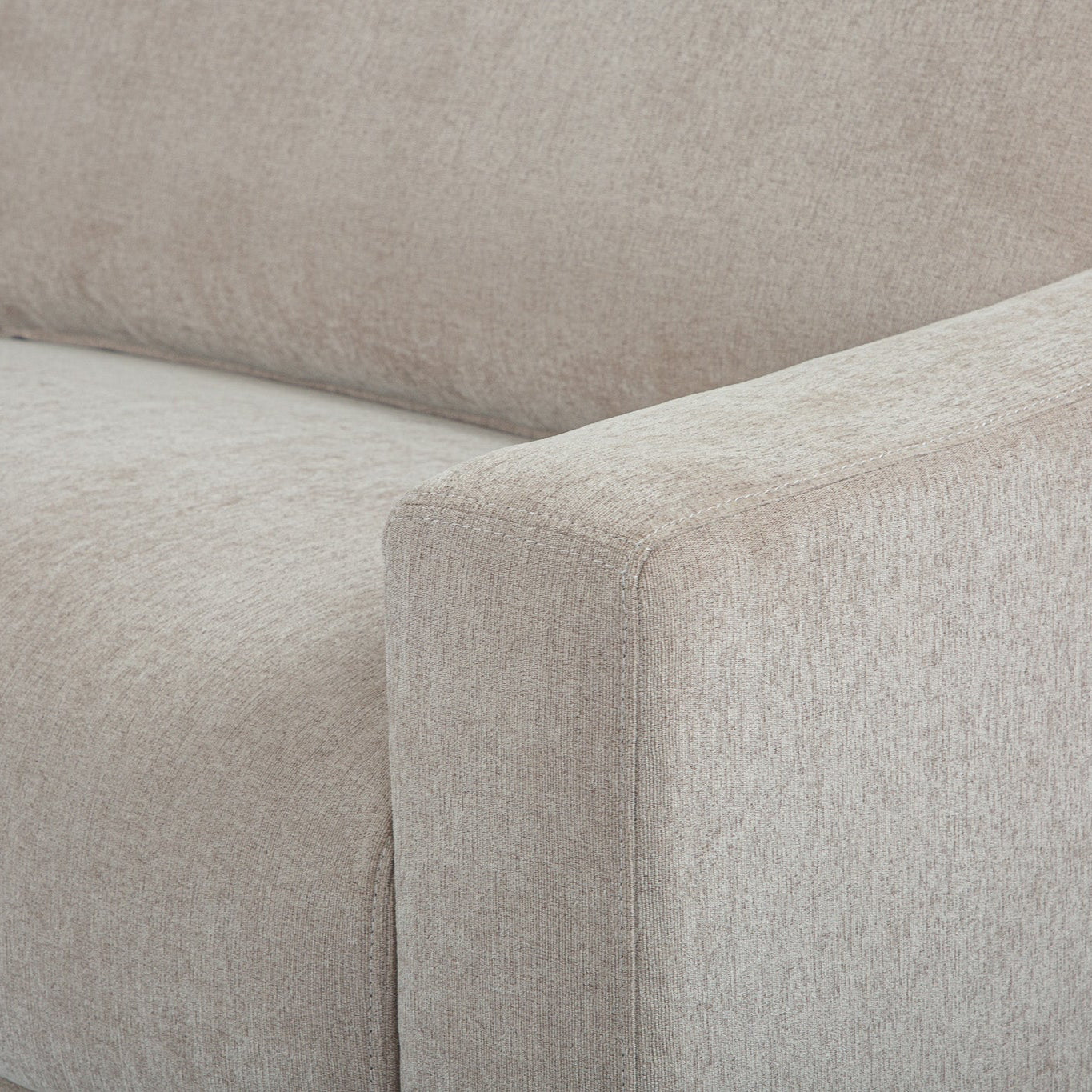 Asha 3 Seater Sofa - Latte | Furniture by Design