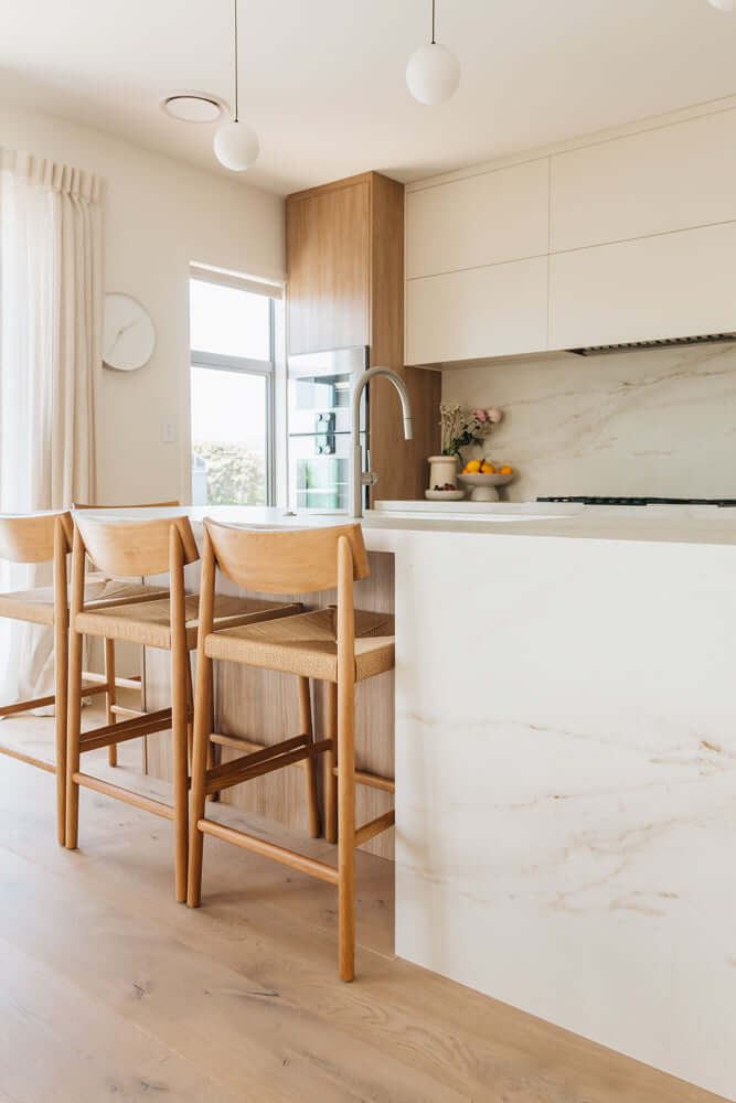 Ingrid Bar Stool-Natural Oak