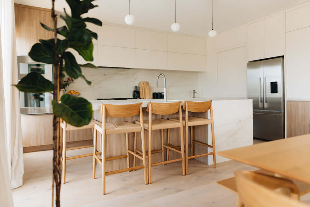 Ingrid Bar Stool-Natural Oak