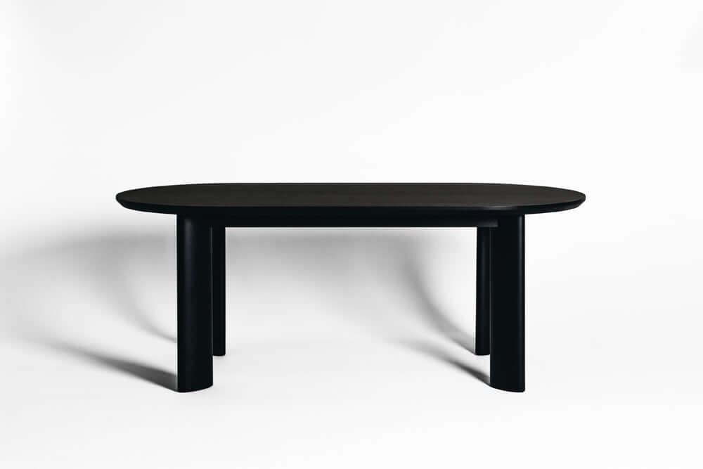 Kontur Dining Table Black-FurniturebyDesign.