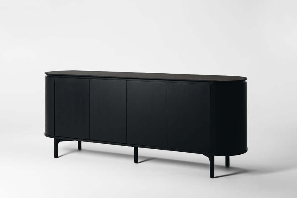 Kontur Sideboard Black-FurniturebyDesign.