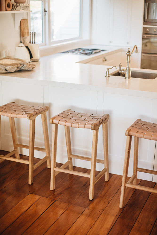 Indo Bar Stool - Plush Pink-FurniturebyDesign.
