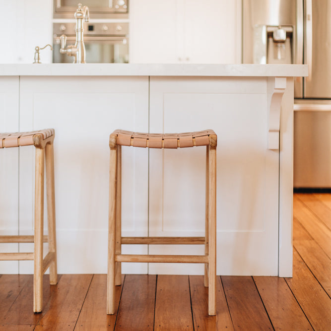 Indo Bar Stool - Plush Pink-FurniturebyDesign.