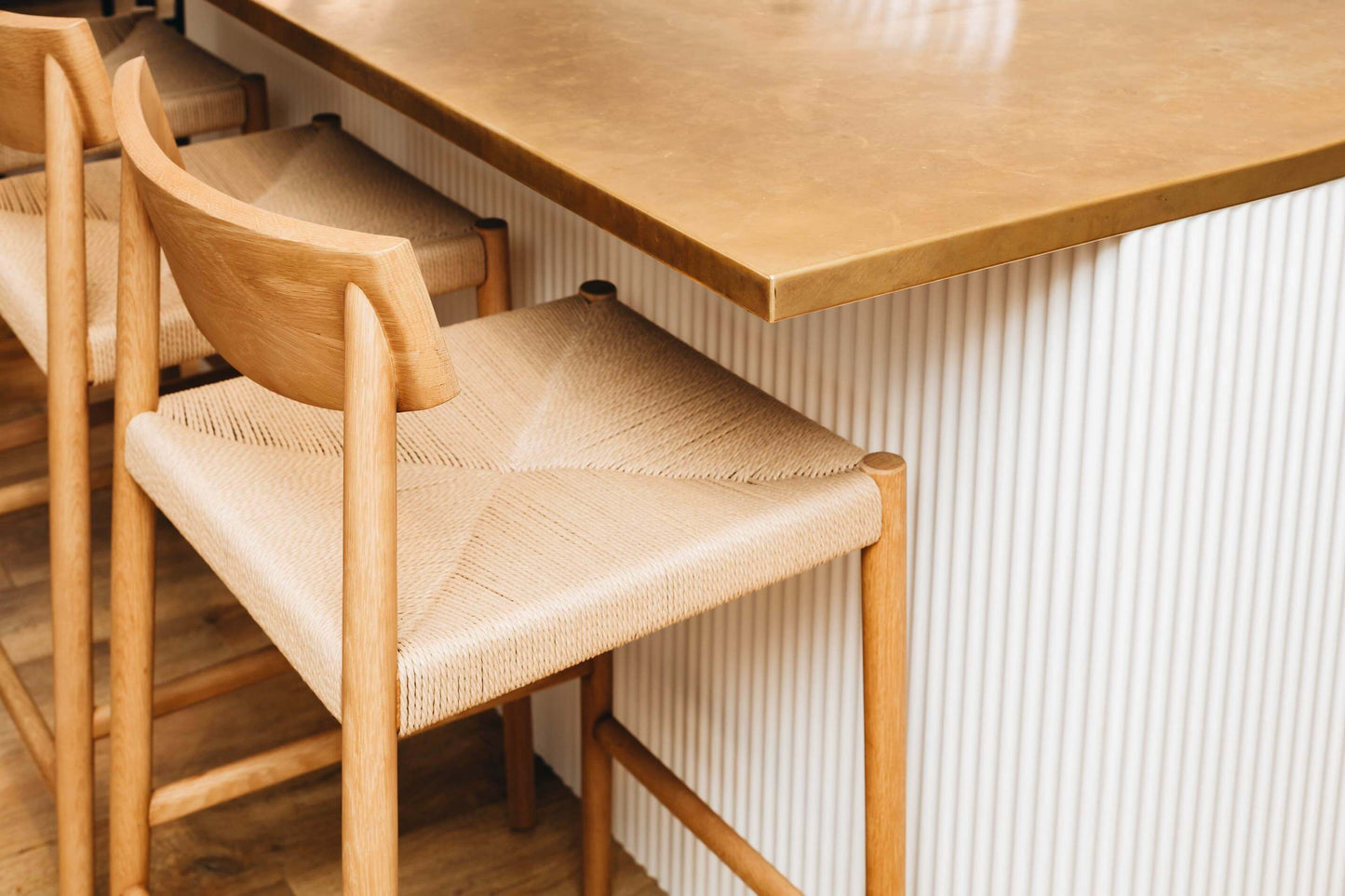 Ingrid Bar Stool-Natural Oak