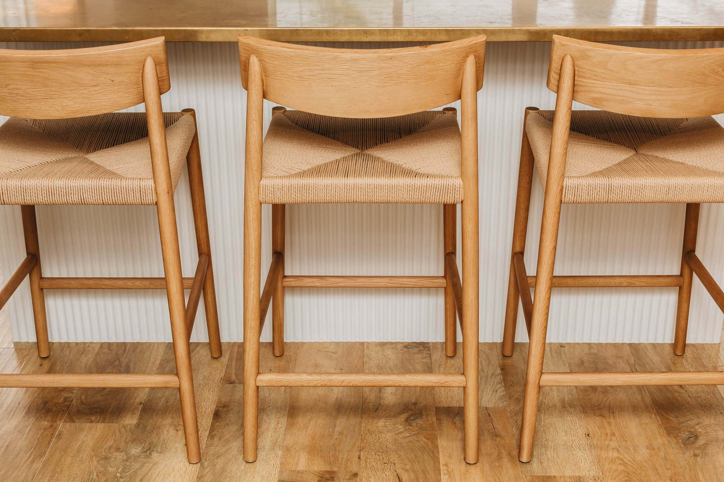 Ingrid Bar Stool-Natural Oak