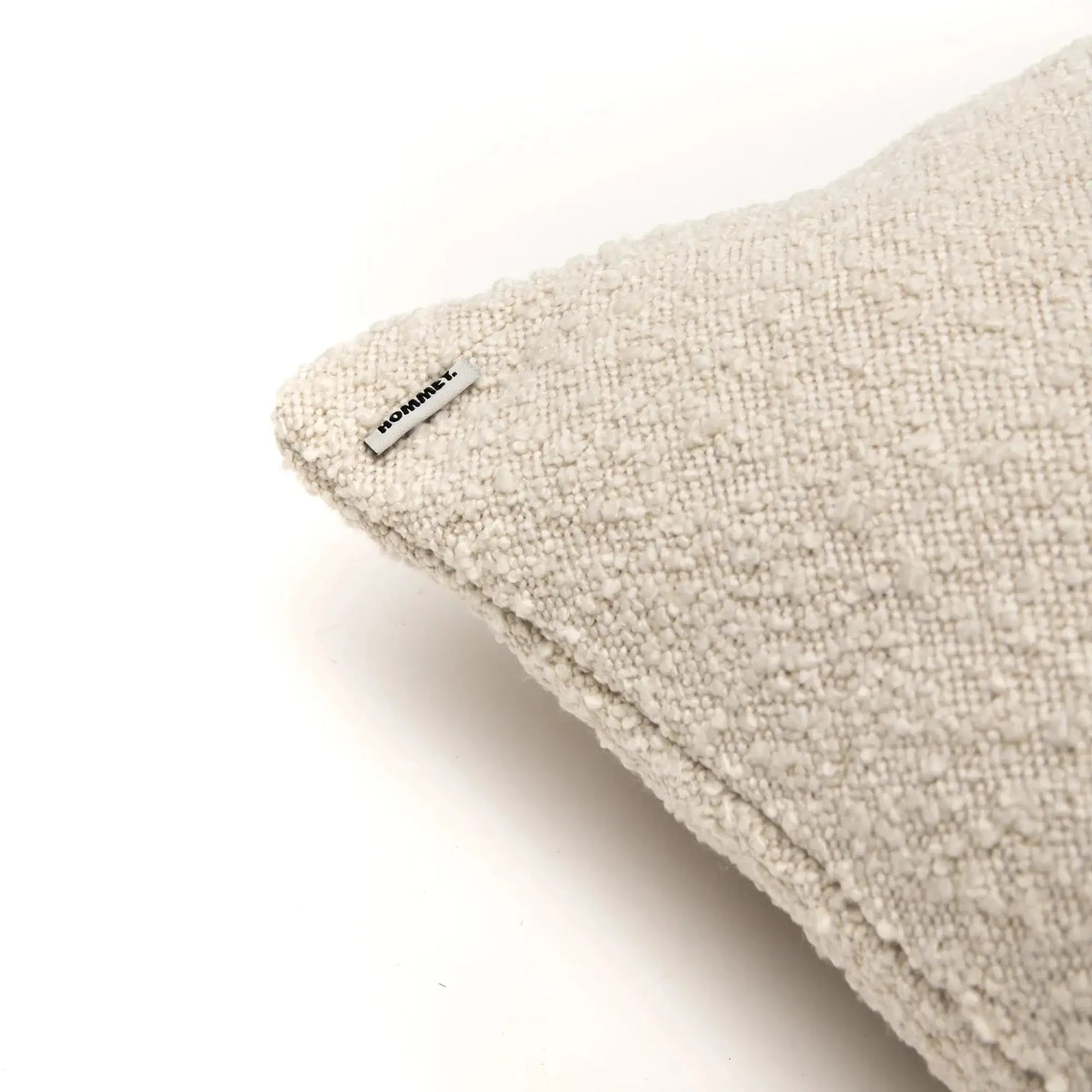 Big Boucle - Natural Cushion-FurniturebyDesign.