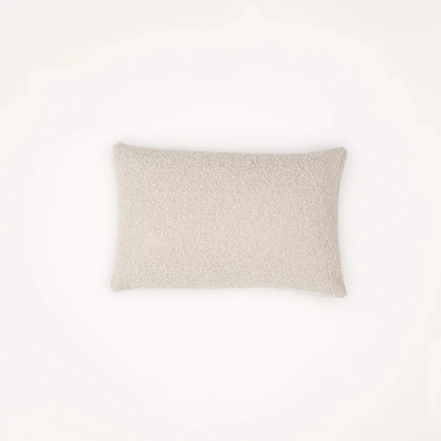 Lumbar Boucle - Natural Cushion-FurniturebyDesign.