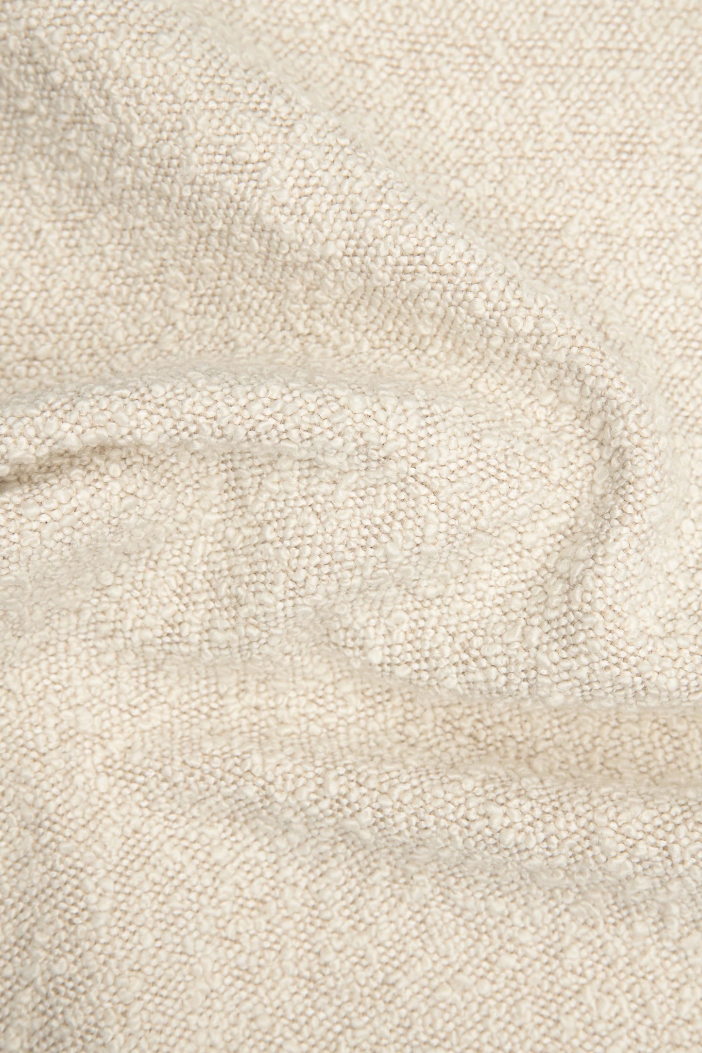Lumbar Boucle - Natural Cushion-FurniturebyDesign.