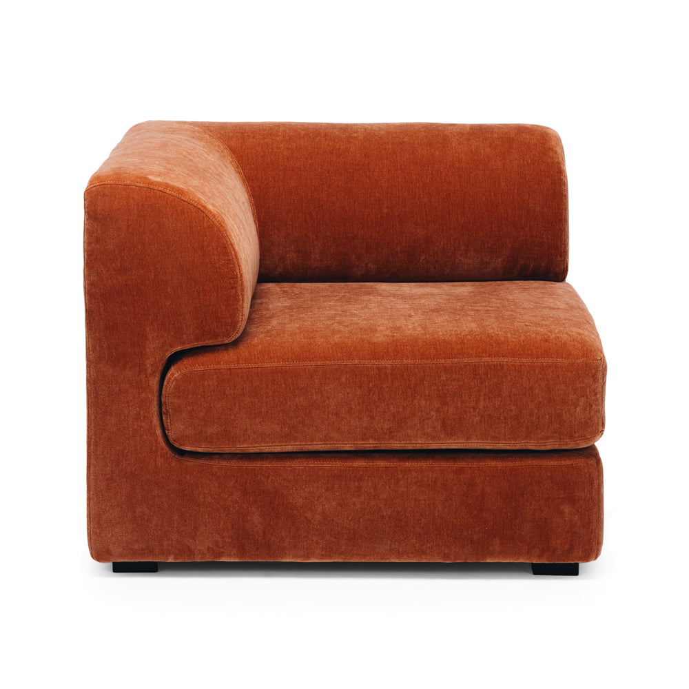 Harmony 4 Seater Corner Sofa Rust-FurniturebyDesign.