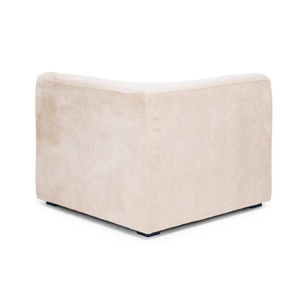 Harmony 4 Seater Corner Sofa Cream - Furniture by Design