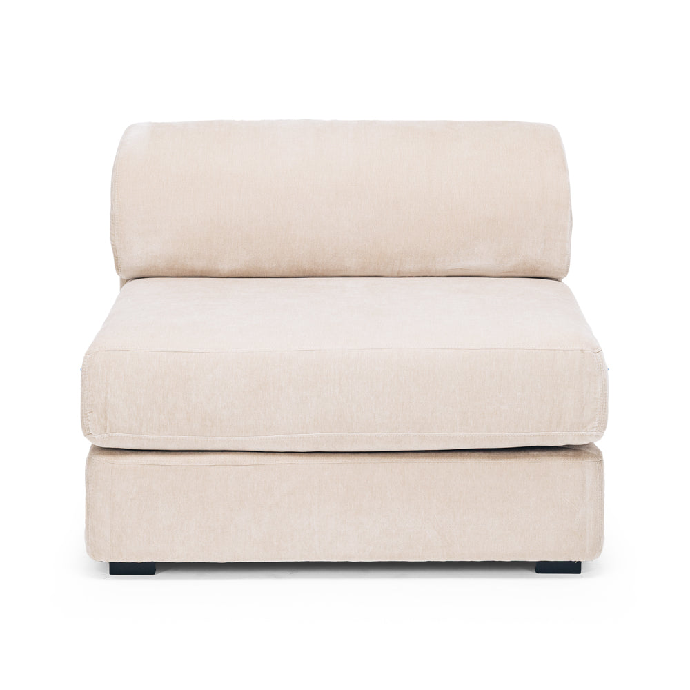 Harmony 4 Seater Corner Sofa Cream - Furniture by Design
