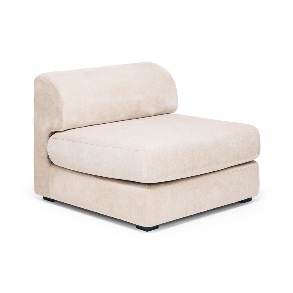 Harmony 4 Seater Corner Sofa Cream - Furniture by Design