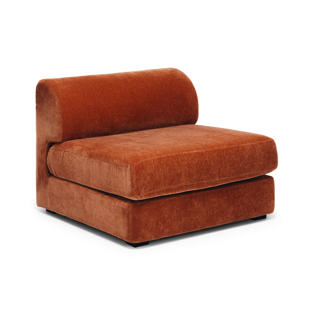 Harmony 4 Seater Corner Sofa Rust-FurniturebyDesign.