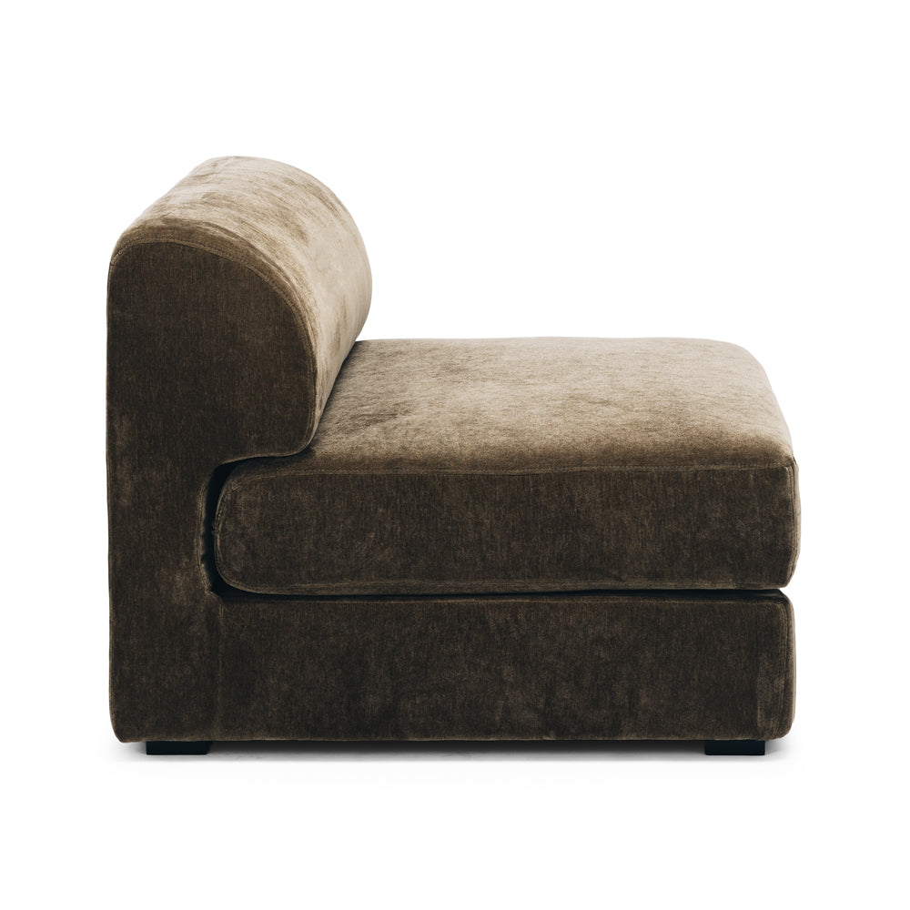 Harmony Armless Modular - Olive Green