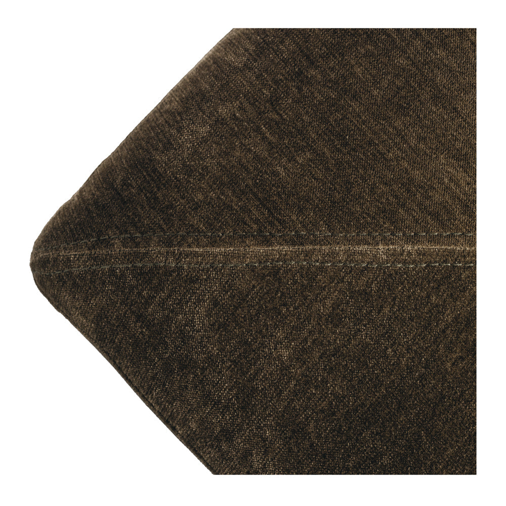 Harmony Corner Module - Olive Green Velvet